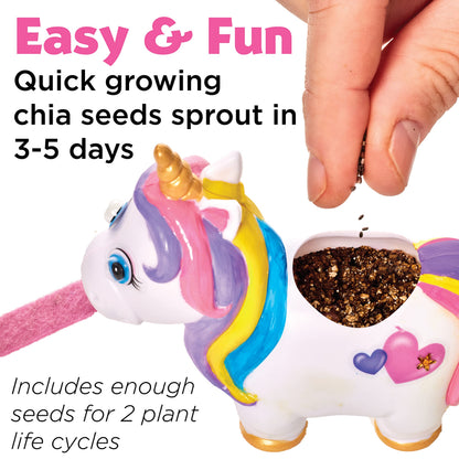 Creativity for Kids Unicorn Self-Watering Plant Pet, Unicorn Crafts for Girls, Kids DIY Craft Kit & Spring Crafts (Ages 6+)
