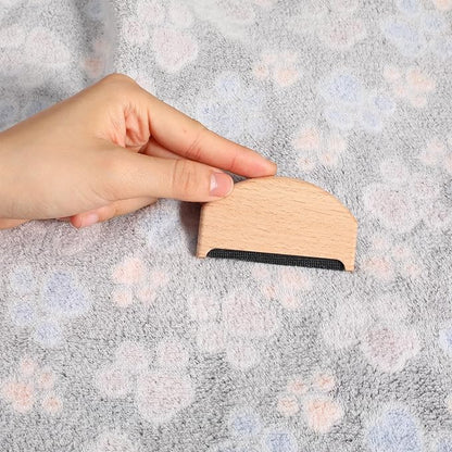 3 Pcs Cashmere Comb, Sweater Combs to Remove Pilling, Portable Wooden Pilling