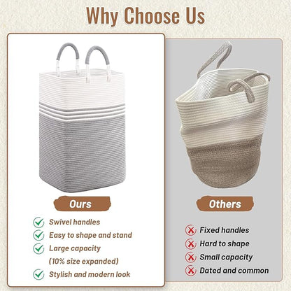 Laundry Basket Hamper, Blanket Storage, Dirty Clothes Hamper