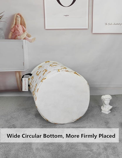 QUEENLALA Large Storage Basket, Laundry Hamper/Bathroom/Home Decor/Collapsible