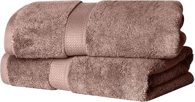 Superior Egyptian Cotton Pile Bath Towels, Ultra Soft Luxury Towel, Thick Plush