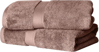 Superior Egyptian Cotton Pile Bath Towels, Ultra Soft Luxury Towel, Thick Plush