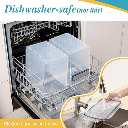 Vtopmart 8.5L 2 Pack Extra Large Flour Sugar Storage Containers