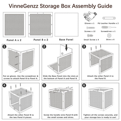 VinneGenzz 2PCS Rattan Storage Cubes Wooden Storage Baskets Boxes Decorative Natural Handmade Bohemian Solid Wood Woven Wicker Cane Bin Closet Shelf Clothes Organizer Books Magazine Holder (Walnut)