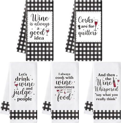 R HORSE Funny Kitchen Dish Towels