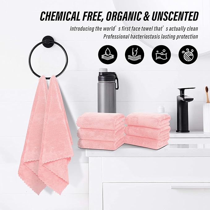 MOONQUEEN 6 Pack Premium Hand Towels