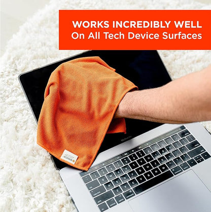 WHOOSH! Microfiber Cleaning Cloth, 3 Pack, Glasses and Screen Cleaning Cloth
