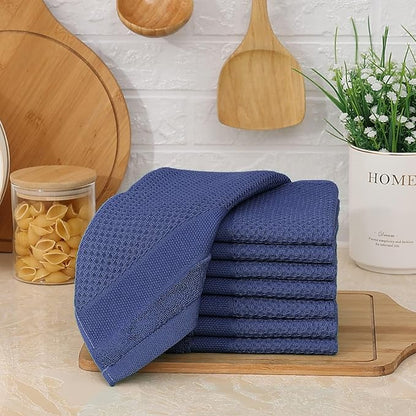 Homaxy 100% Cotton Dish Cloths, 6 Pack