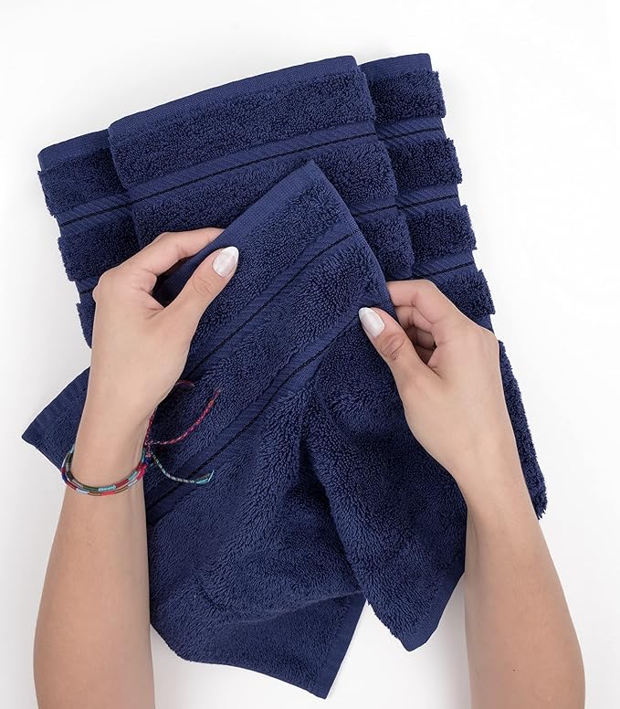 American Soft Linen 35x70 Jumbo Large Bath Towel, 600 GSM 100% Cotton Turkish