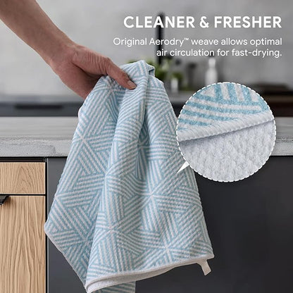 RECYCO Waffle Kitchen Towel Set of 2