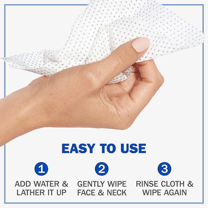 Olay Makeup Remover Wipes, Daily Facials Deep Clean Face Cleanser