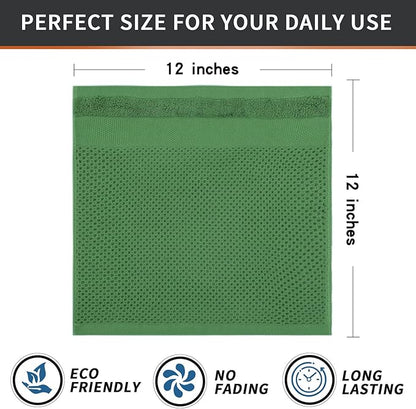 Homaxy 100% Cotton Dish Cloths, 6 Pack