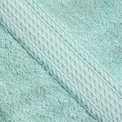 SUPERIOR Egyptian Cotton Pile 8 Piece Towel Set, Includes 2 Bath, 2 Hand