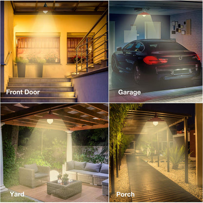 Sengled Motion Sensor Flood Light Bulbs, Dusk to Dawn LED Security Light E26 Base PAR38 Motion Activated 5000K Daylight,1500LM, Waterproof for indoor-outdoor, 2 Pack 4th Gen