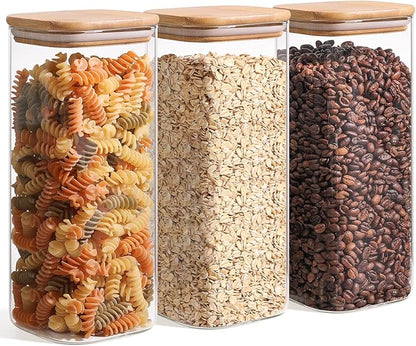 ComSaf 1.9 Qt Glass Storage Containers