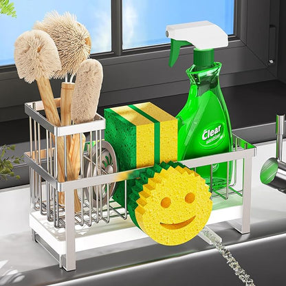 Sponge Holder for Kitchen Sink, Sink Caddy