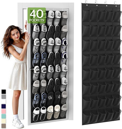 Unjumbly Over the Door Shoe Organizer