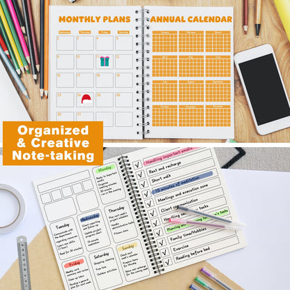 3 Pcs Record Template Metal Planner Stencils for Journaling 5.2X2.3 Inch Flexible Journal Template Stainless Steel Calendar Stencil for Weekly Spread Checklist Drawing DIY Crafts Supplies