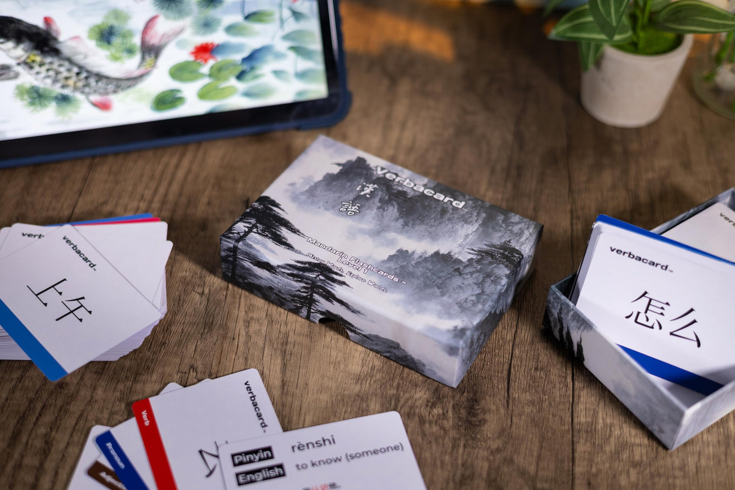Mandarin Chinese Flashcards – Study Deck with 160 HSK 1 Vocabulary Cards with Pinyin, English & Example Sentences | Perfect for Beginners & Students