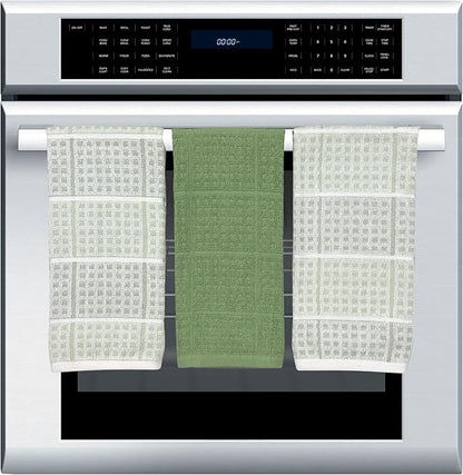 Sage Green Kitchen Dish Towels – Set of 3 100% Cotton Cloth Soft Cleaning