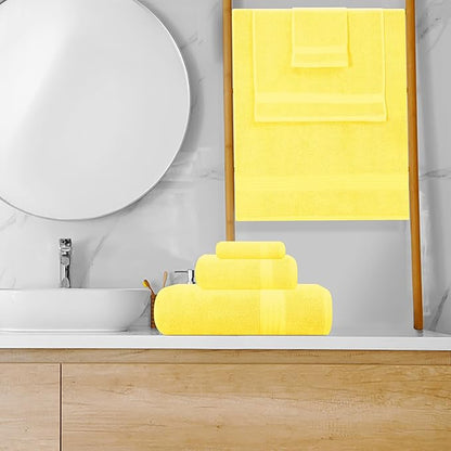 GLAMBURG Ultra Soft 8-Piece Towel Set