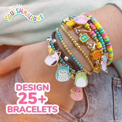 Original Squishmallows Bracelet Design Set, Cute & Friendship Bracelet Kit, Jewelry Making Kit, Charm Bracelet Making Kit, Beading & Jewelry Making, Friendship Bracelet Making Kit
