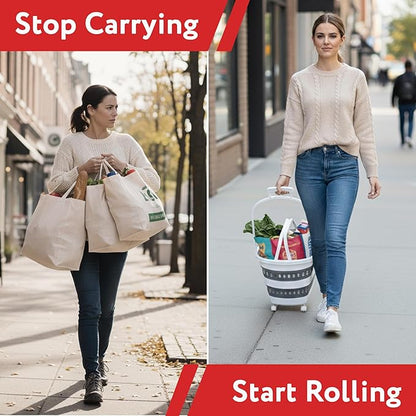 dbest Products Gocart Foldable Shopping Cart