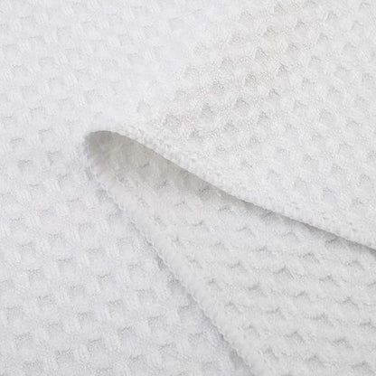POLYTE Ultra Premium Microfiber Kitchen Dish Hand Towel Waffle Weave, 8 Pack