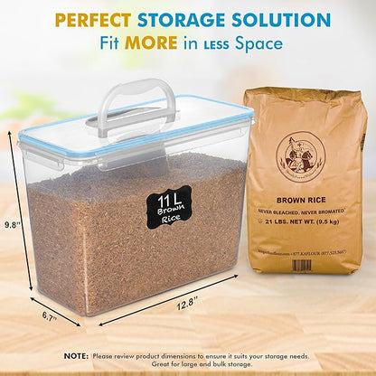 Shazo 2 PC Flour Sugar Storage Containers
