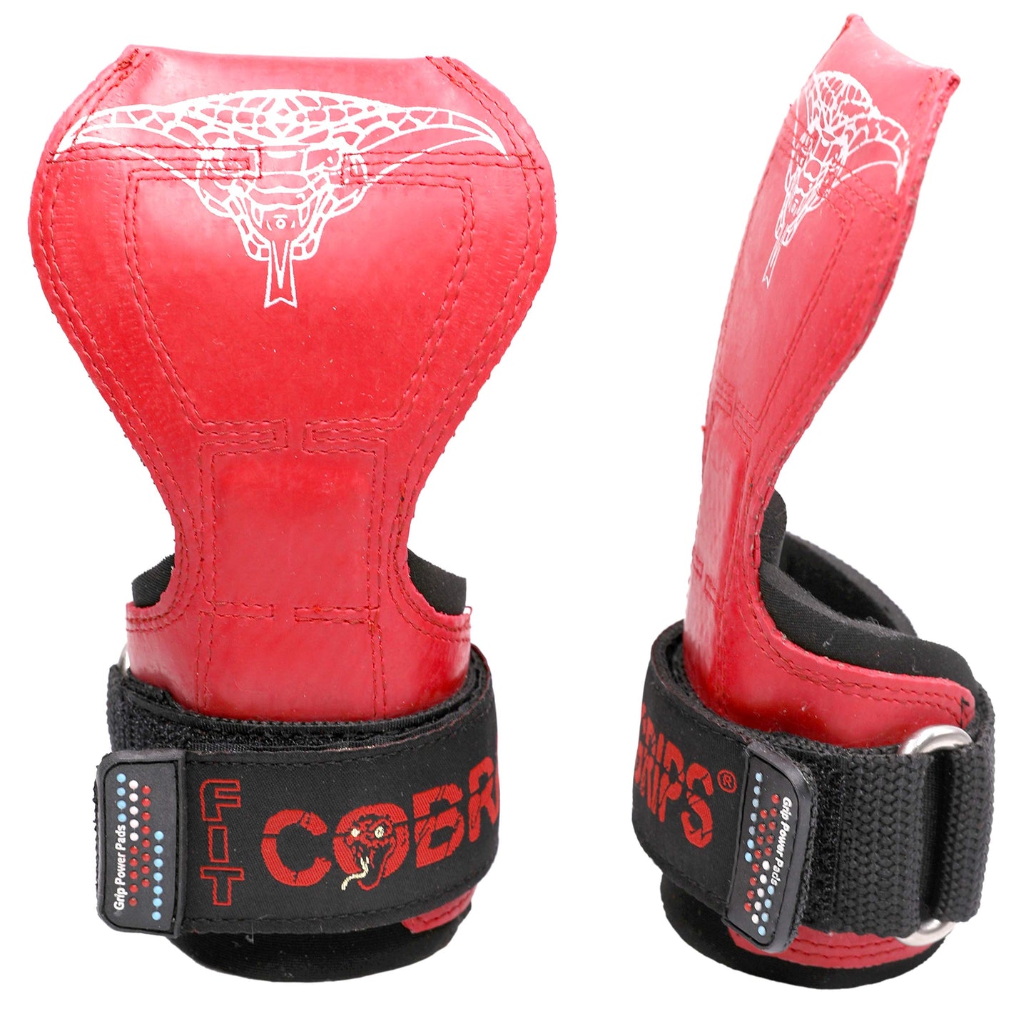 Cobra Grips PRO Weight Lifting Gloves Heavy Duty Straps Alternative Power Lifting Hooks for Deadlifts Adjustable Neoprene Padded Wrist Support Bodybuilding