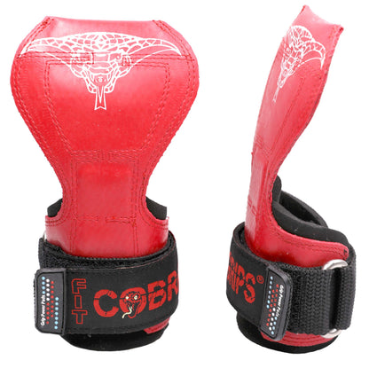 Cobra Grips PRO Weight Lifting Gloves Heavy Duty Straps Alternative Power Lifting Hooks for Deadlifts Adjustable Neoprene Padded Wrist Support Bodybuilding