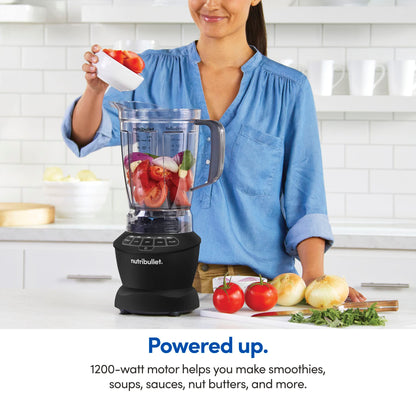 nutribullet Full-Size Blender Combo 1200W – NBF50500 - Dark Gray