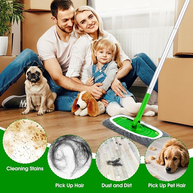 Reusable Mop Pads Compatible