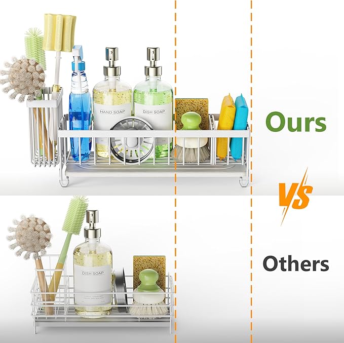 Cisily Extra Large Sink Caddy Organizer