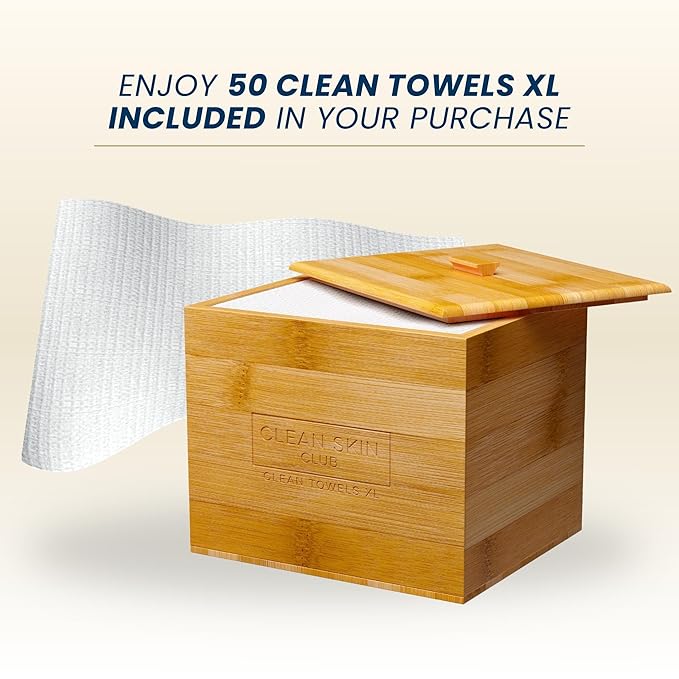 Clean Skin Club Luxe Bamboo container