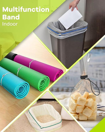 Garbage Can Bands Cord Lord Design Adjustable Large Trash Can Rubber Bands Fits