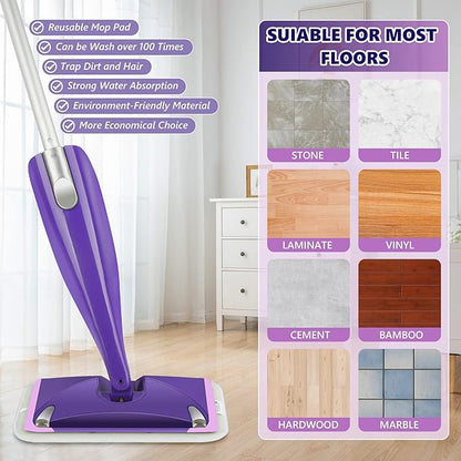 Reusable Mop Pads Compatible