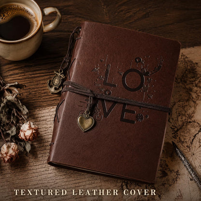 Photo Album Scrapbook with 120 Pockets for 4x6 Photos, 30 Pages, Black Kraft Paper, Textured Leather Cover, Memory Book for Family, Baby, Wedding, Travel