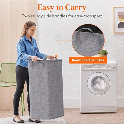 Lifewit 100L Large Tall Laundry Hamper, Collapsible Laundry Basket