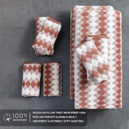 Bath Towel Set 4 Pack-35x70 Towel, Extra Large Bath Sheet Ultra Soft Bathroom