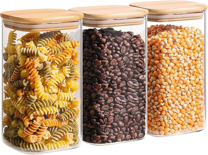 ComSaf 1.4 Qt Glass Storage Containers