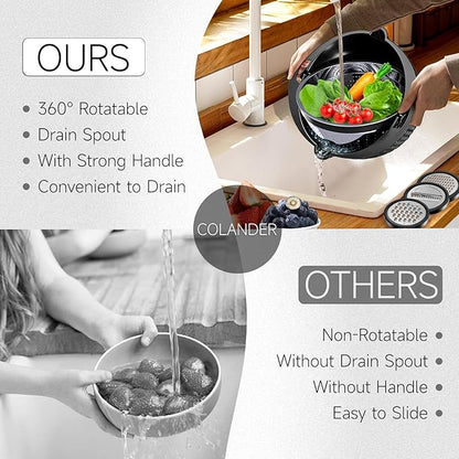 4-1 Colander with Bowl Set