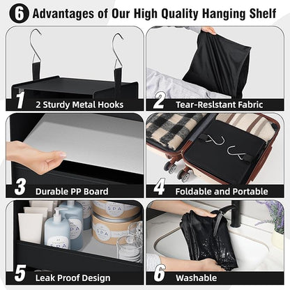 GRANNY SAYS 4-Shelf Hanging Organizer, Wall Mount