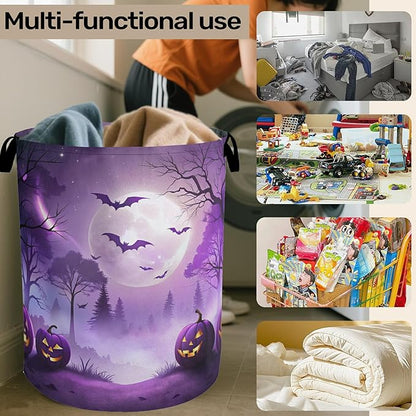 Pumpkin Party Foldable Laundry Hamper