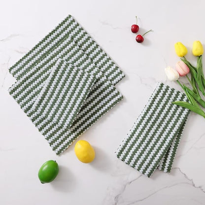 Homaxy 24 Pack Kitchen Dish Cloths, Ultra Soft and Absorbent Dish Towels