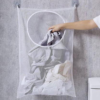 Hanging Laundry Hamper Bag, 2 Pack Over The Door Hanging Laundry Bag, 30 x 20