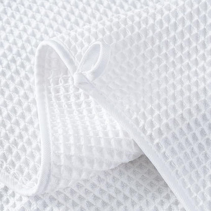 Microfiber Waffle Face Towels, 2 Pieces, Fast Drying, Lint Free 430 GSM