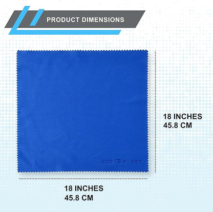 Eco-Fused Large Microfiber Cleaning Cloths