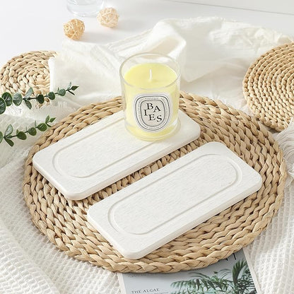 2Pack Water Absorbing Stone Tray