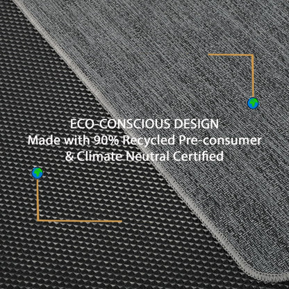RccugmatS Chair Mat for Hardwood Floor, 36" x 48" Heavy Duty Office Chair Mat for Rolling Chairs, Anti Slip, Computer Chair Desk Mat, Floor Protector for Home Office, Graphite Texture